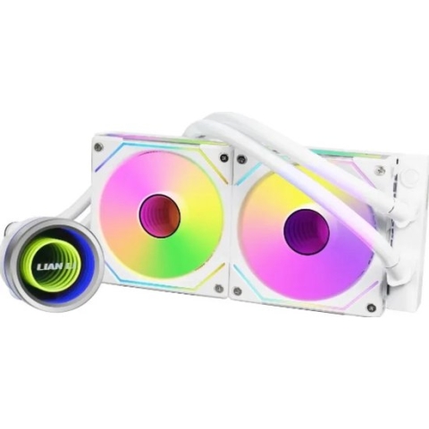 Lian Li Galahad II Trinity White - Vloeistofkoelsysteem processor - Afmeting radiator: 240 mm