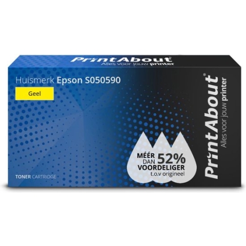 PrintAbout - Alternatief voor de Epson S050590 / geel