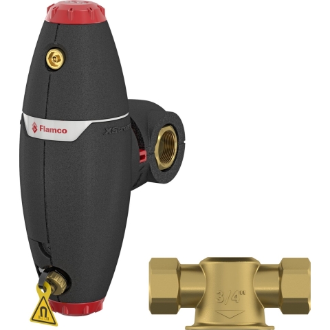 Flamco XStream Vent-Clean G 1 1 4" F luchtafscheider en modderafscheider centrale verwarming - 11063