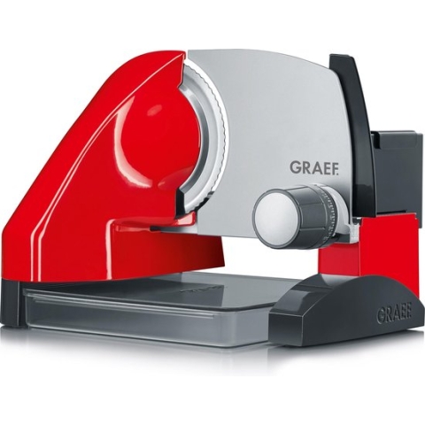Graef SKS 500 snijmachine Electrisch 170 W Zwart, Rood, Roestvrijstaal Metaal