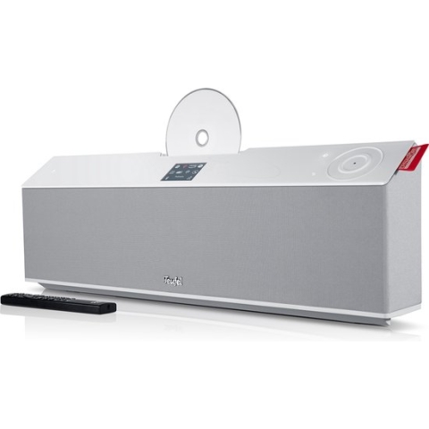 Teufel MUSICSTATION - Cd-internetradio met DAB+, FM, Spotify Connect, bluetooth - 100 watt - wit