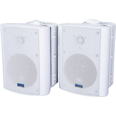 TIC ASP60-W  - Professional Terras Speakers 8Ω 70v 5" 80W (paar) - wit