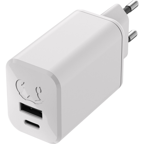 Fresh 'n Rebel Mini Charger USB-C + A GaN // 65W - Ice Grey