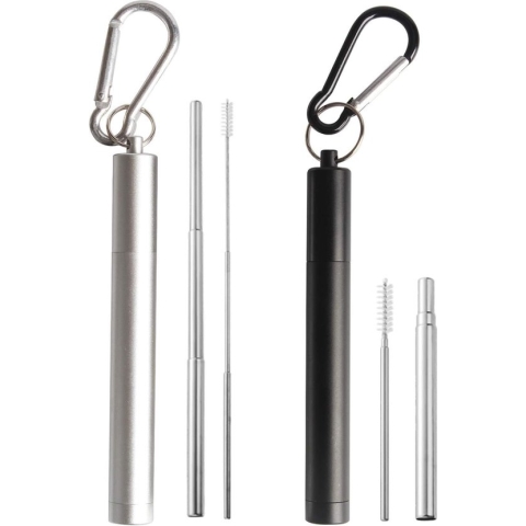 Set van herbruikbare rietjes – reusable straw set - Duurzaam en stijlvol – ecologisch