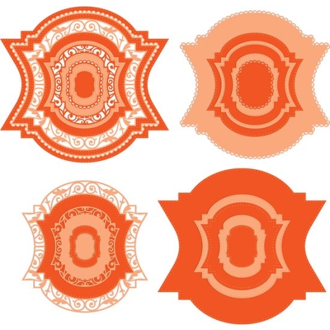 Tonic Studios Layering die set classical curved