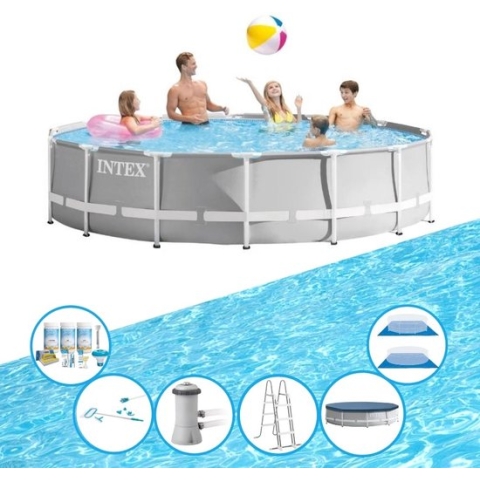 Intex Zwembad Prism Frame - Inclusief accessoires - 427x107 cm