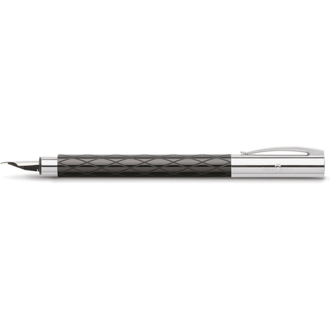 Faber Castell vulpen - Ambition - Rhombus - zwart - F - FC-148921