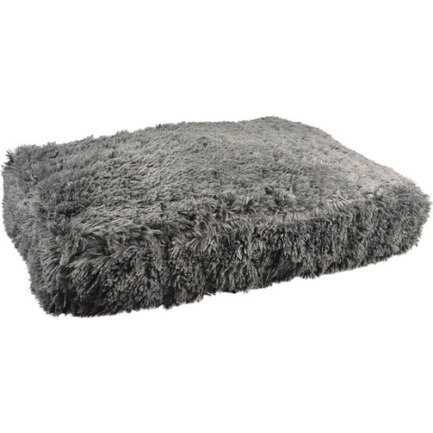 Duvoplus - Dierenkussen - Hond - Snug Rechthoekig Bed L - 97x68x18,5cm Donkergrijs - 1st