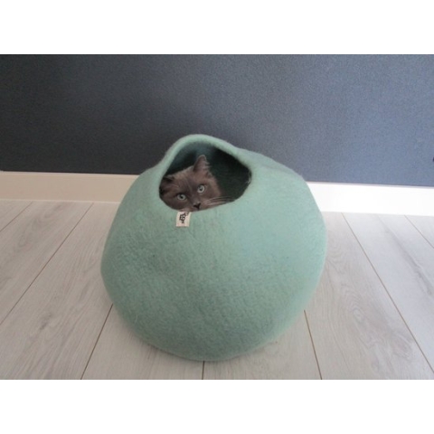 Cat cave kattenmand Mintgroen - SnoozyCave