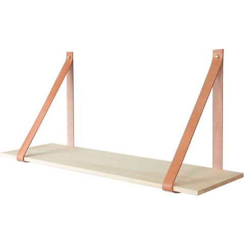 TAK Design Shelfie Boekenplank - Incl. Leer - Hout - 30 x 100 cm