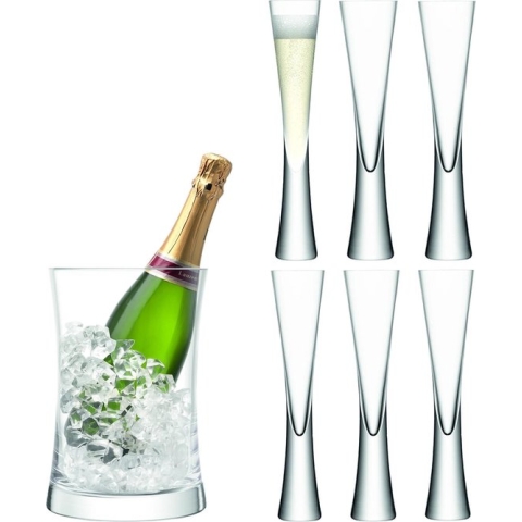 L.S.A. Moya Drinken Champagne Serveerset - 6 stuks