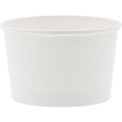 IJsbakje Wit 245ML/8OZ - 600 st/ds.