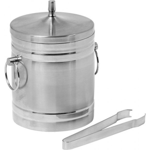 Emga ijsblokjesemmer RVS 1 liter