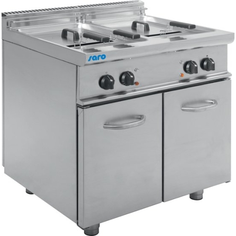 Saro E7/FRE2V17 Dubbel 34 l Vrijstaand 33000 W Frituurpan Roestvrijstaal