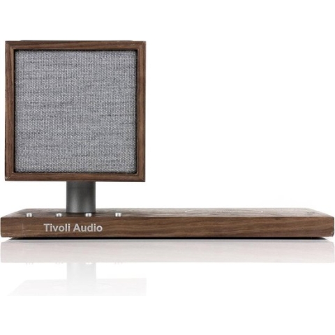 Tivoli Audio - Revive - Bluetooth speaker - draadloze Qi-oplader - Walnoot/Grijs