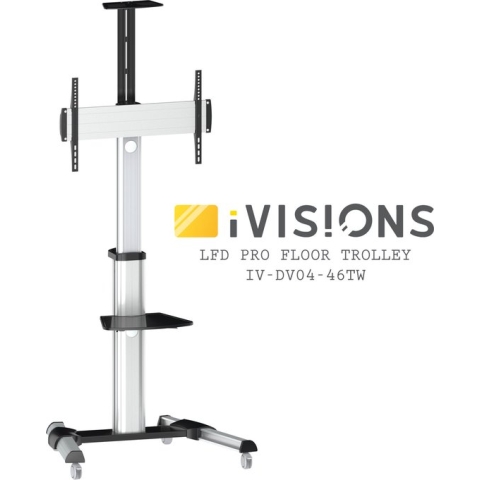iVisions LFD Pro Floor Trolley DV04-46TW