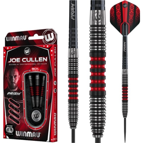 WINMAU - Joe Cullen Signature Edition: Steeltip Tungsten Dartpijlen Professioneel - 23g