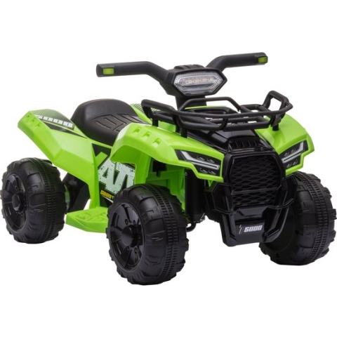 HOMCOM Elektroquad 6V batterij elektrische auto LED koplamp 370-189V90