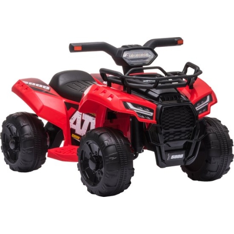 HOMCOM Elektroquad 6V batterij elektrische auto LED koplamp 370-189V90