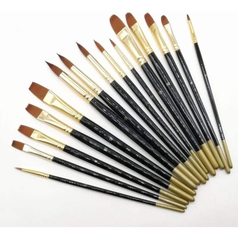Set van Penselen - Kwasten - Verven – Schilderen - Painting Brush Set - Schilderen verf kwasten