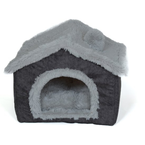 NapZZZ Honden huis M 60 cm Eco Antraciet