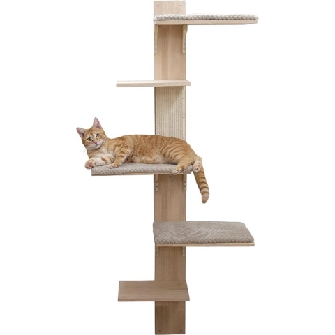 Kattenboom / krabpaal - kattenmeubel \ cat play tower, Activity Center, stable and stable, cat tree with hammock and beautiful cat house,
