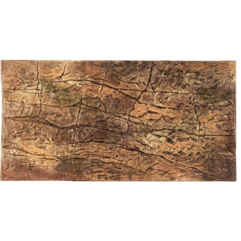 achterwand terrarium Thin 80 x 50 cm bruin