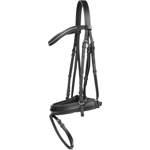 Epplejeck Radal - Hoofdstel - Zwart/Zwart - mt. Pony