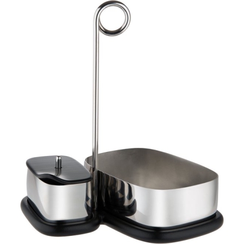 Alessi VS07 2 Bibo thee- en koffieaccessoireset rvs