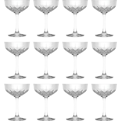 Pasabahce Coupe Champagneglazen - 270 ml - 12 stuks
