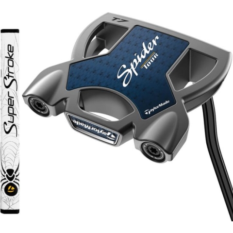 TaylorMade Spider Tour Double Bend Putter 2023 | 35 inch | Uni | Rechtshandig
