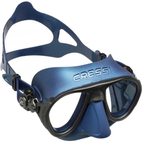 Cressi Calibro Duikmasker Blauw