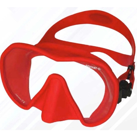 Beuchat Maxlux S Duikmasker Rood
