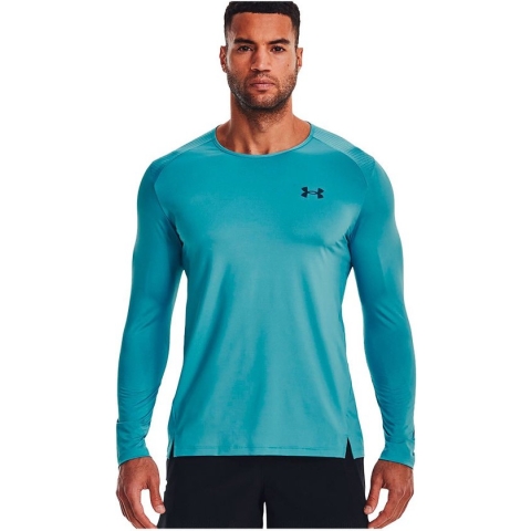 Under Armour Armourprint Sweatshirt Blauw M Man