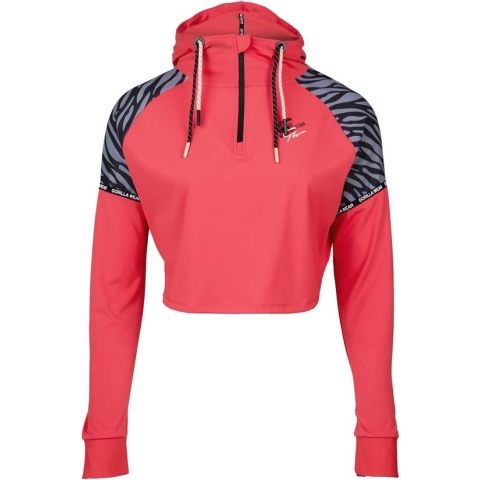 Gorilla Wear Zion Cropped Hoodie - Rood - S