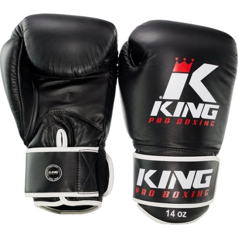King Pro Boxing - bokshandschoenen - KPB/BG 3 - Zwart - 10oz