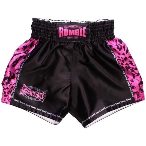 Rumble Kickboks Broekje RS-85 XL Panter Roze