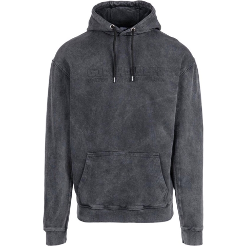 Gorilla Wear - Crowley Heren Oversized Hoodie - Washed Grijs - S