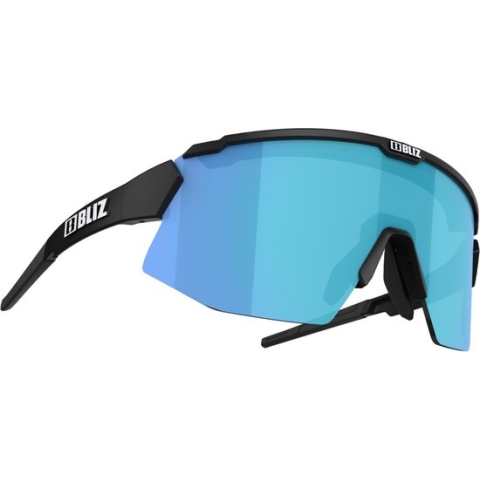 Bliz Breeze Small Bril Matt Black - Brown W Blue Multi