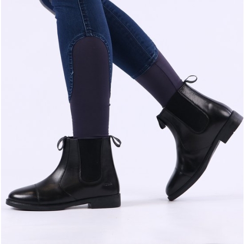 Horka Jodhpurs Leer Basic Zwart - 44