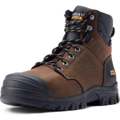 Ariat Heren Treadfast Waterproof Steel Toe Werkschoen - maat 42 - brown