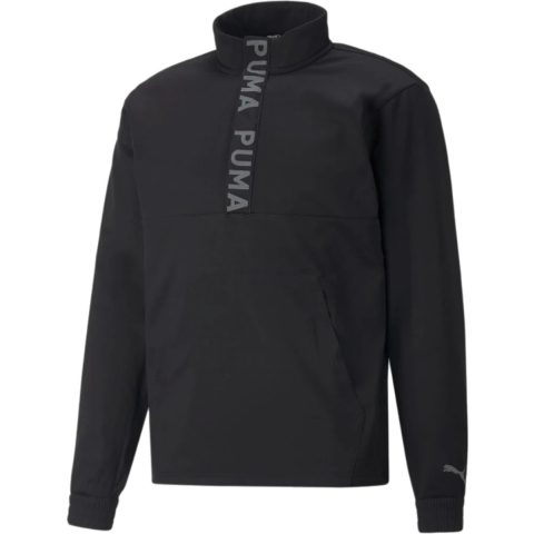 Puma Fit Pwrfleece Midlayer sportsweater heren zwart
