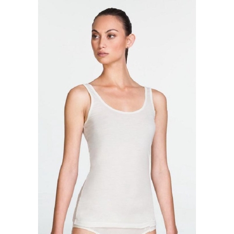 Icebreaker Siren Cami Top Dames, wit Maat M