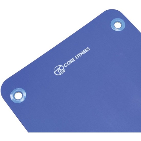 MADFitness - Core - Fitnessmat met kijkopening - 10mm dikte - Blauw