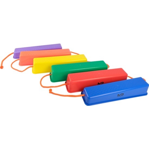 MDsport - Balanceerblokken slang - Set van 6 - Gekleurd