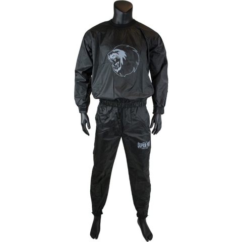 Super Pro Combat Gear Zweetpak/ Sweat Suit Zwart/Wit Small