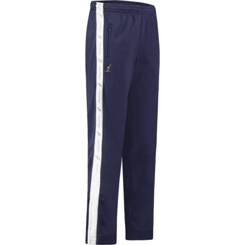Australian broek met witte bies cosmo blauw en 2 ritsen maat 3XL/56