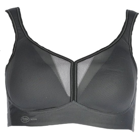 Anita Air Control Deltapad sport bh zonder beugel - Zwart Antraciet