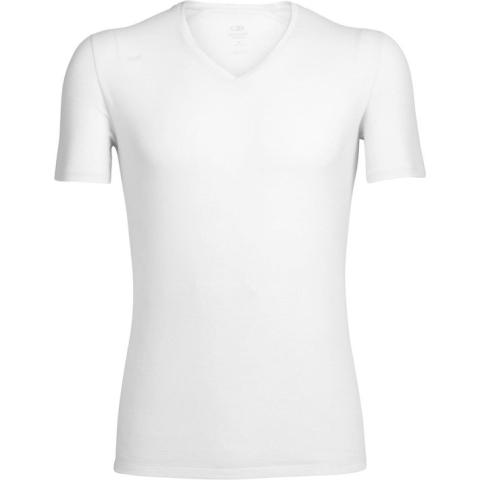 Icebreaker  Anatomica SS Crewe  Thermoshirt - Maat XL  - Mannen - wit