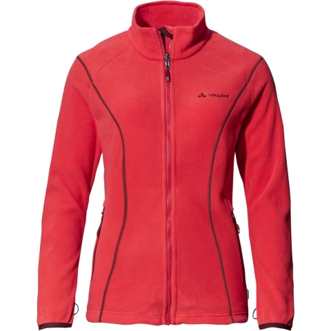 Vaude Women's Rosemoor Fleece Jacket II - Flame - Outdoor Kleding - Fleeces en Truien - Fleece